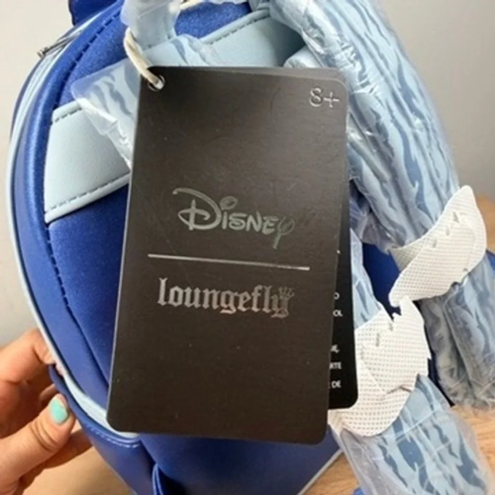 Loungefly Disney Hades Mini Backpack Blue Flame Hercules Villain Cosplay NWT